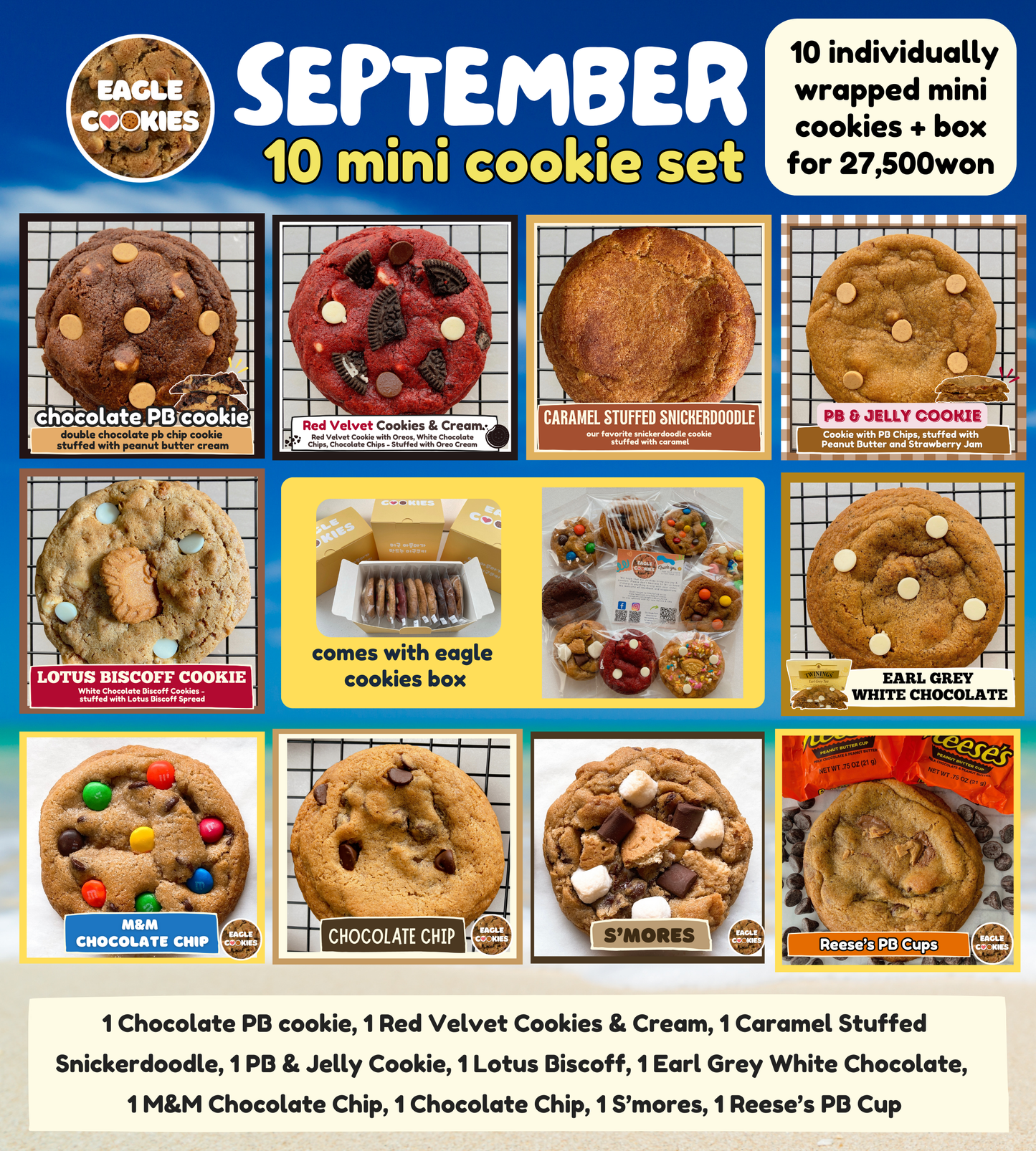 September 10 Mini Cookie Set