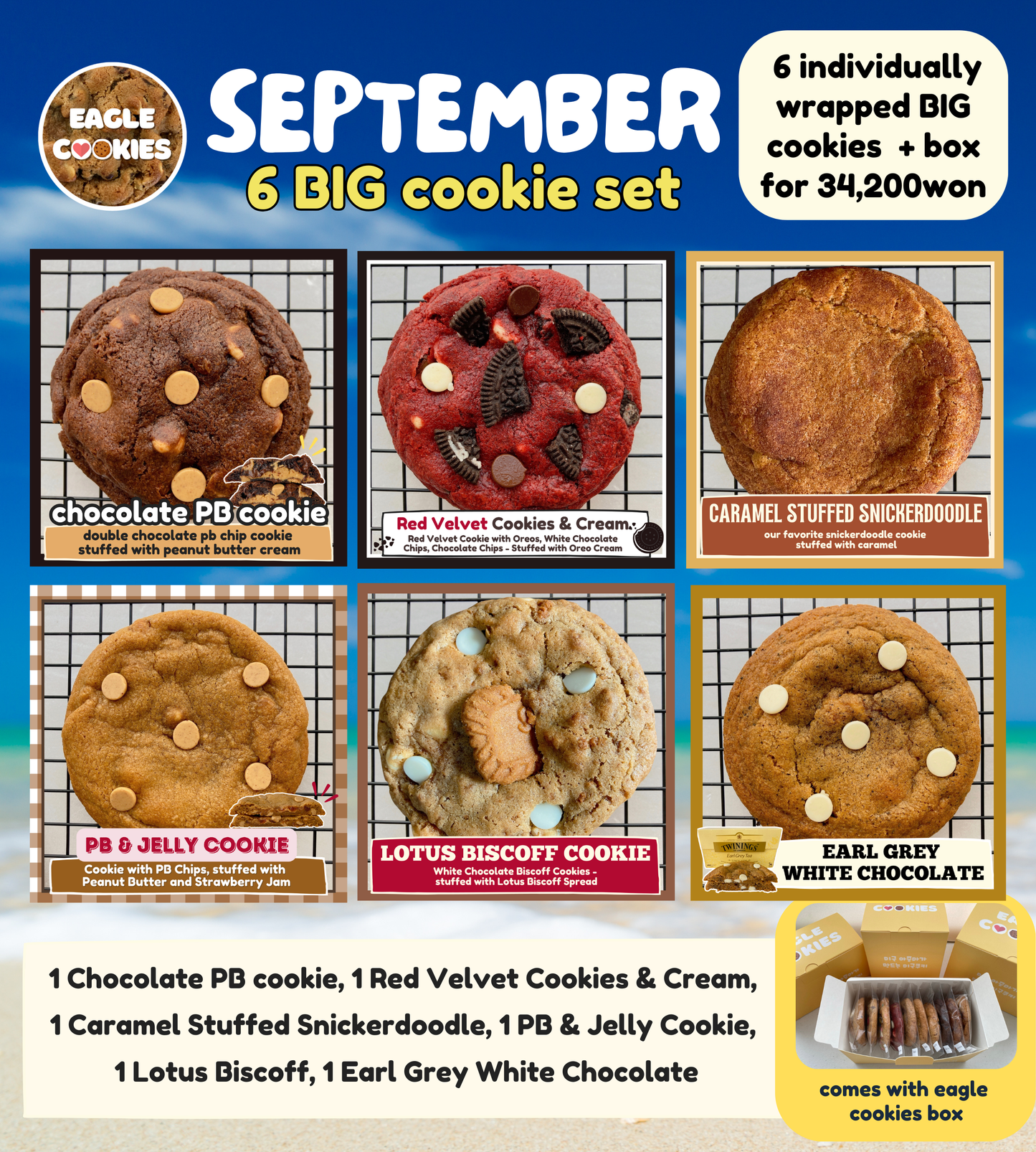 September 6 Big Cookie Set