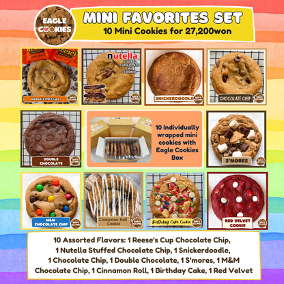 Favorite Flavors 10 Mini Cookie Set