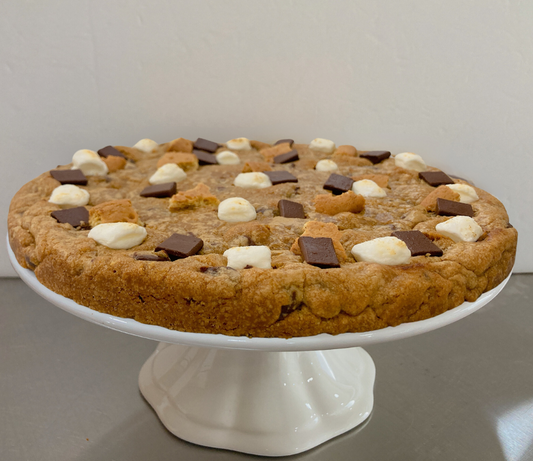S'mores Cookie Cake