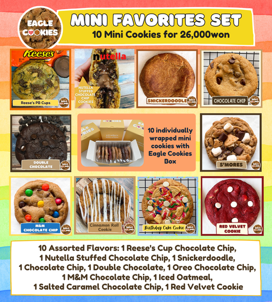 Favorite Flavors 10 Mini Cookie Set