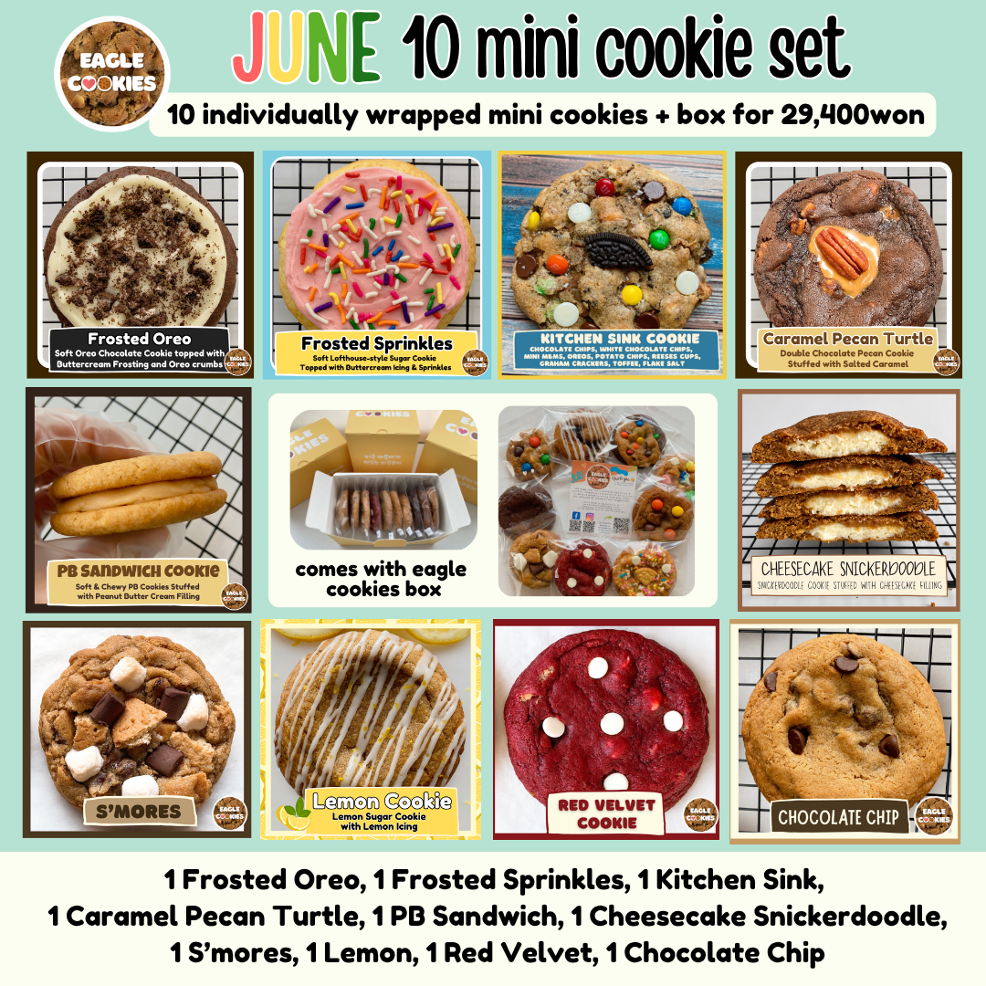 June 10 mini cookie set