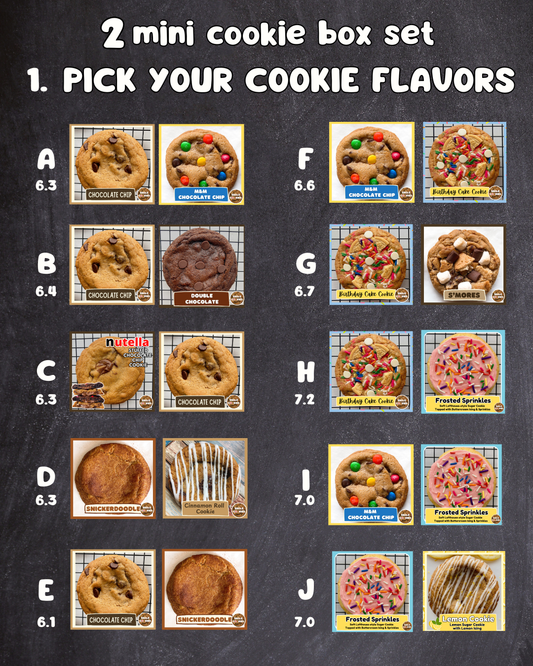 2 Mini Cookie Box Set