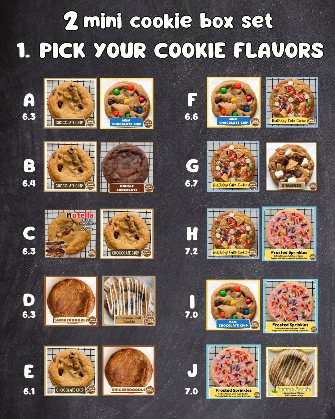 2 Mini Cookie Box Set