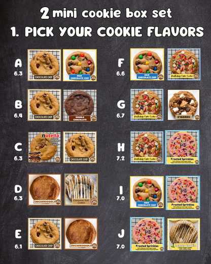 2 Mini Cookie Box Set