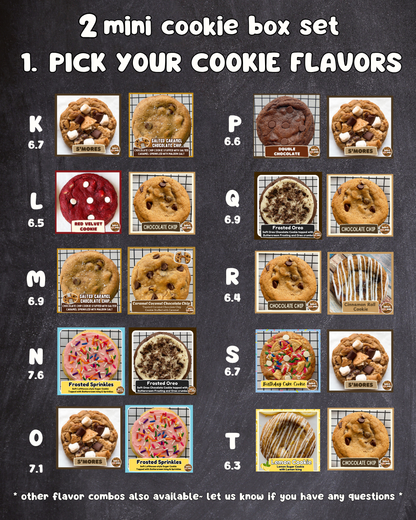 2 Mini Cookie Box Set