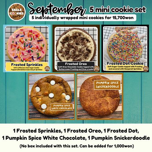 September 5 Mini Cookie Set
