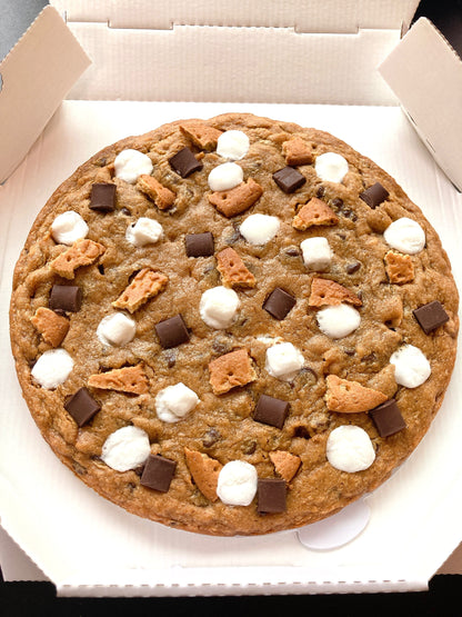 S'mores Cookie Cake