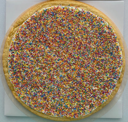Frosted Dot Cookie Cake
