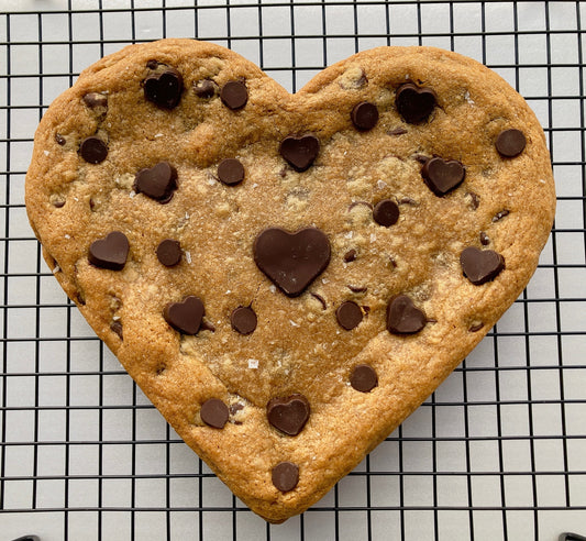 Large Heart Cookie Cake