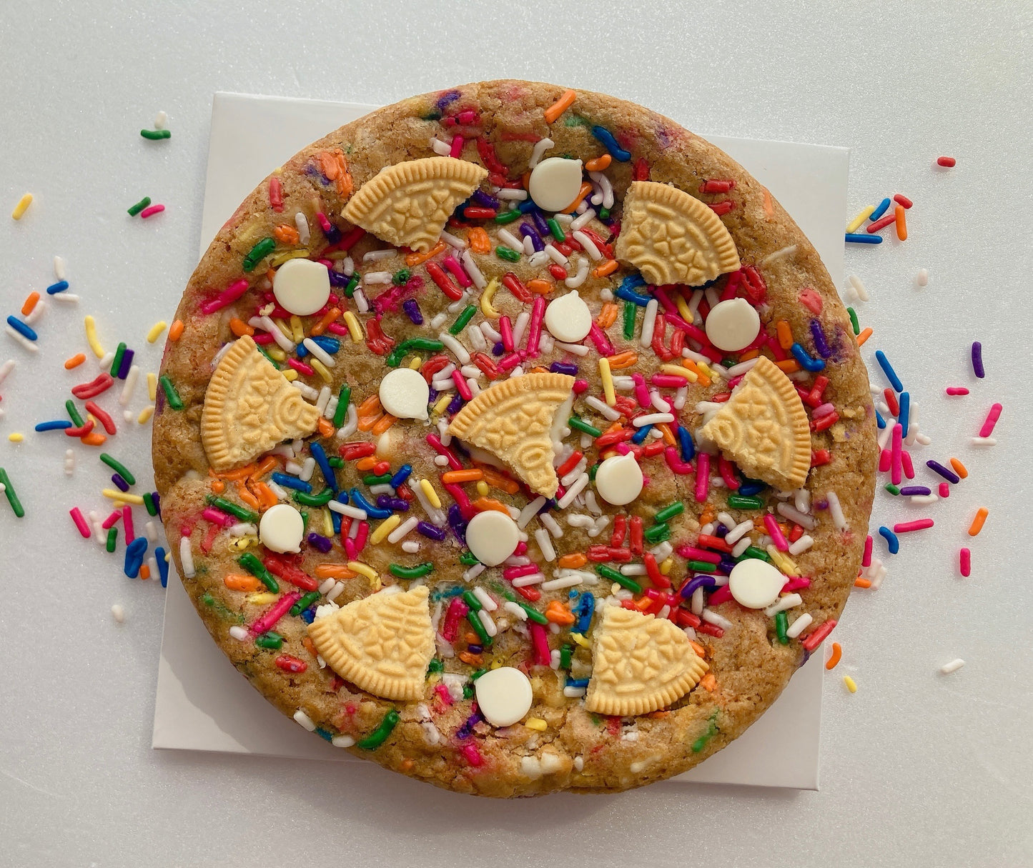 Birthday Cake Cookie Cake