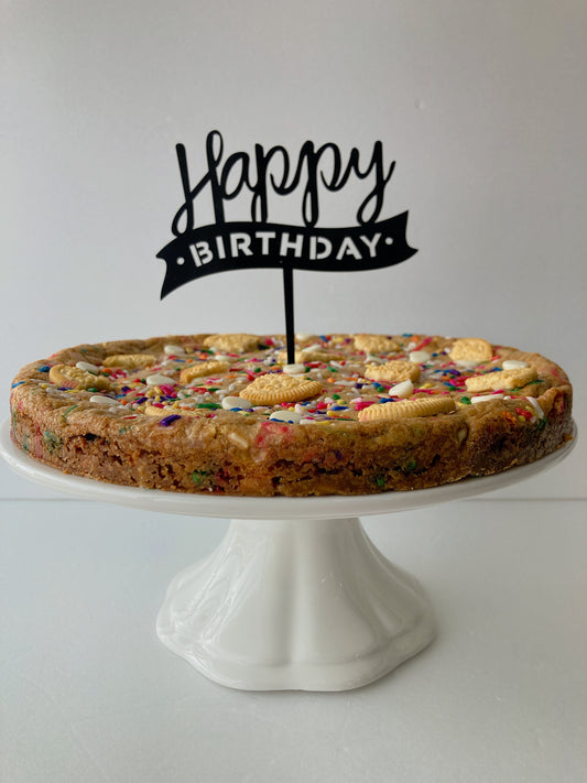 Birthday Cake Cookie Cake