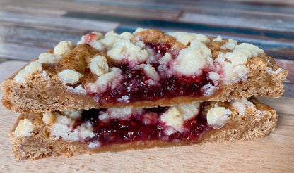 Raspberry Crumble by the dozen